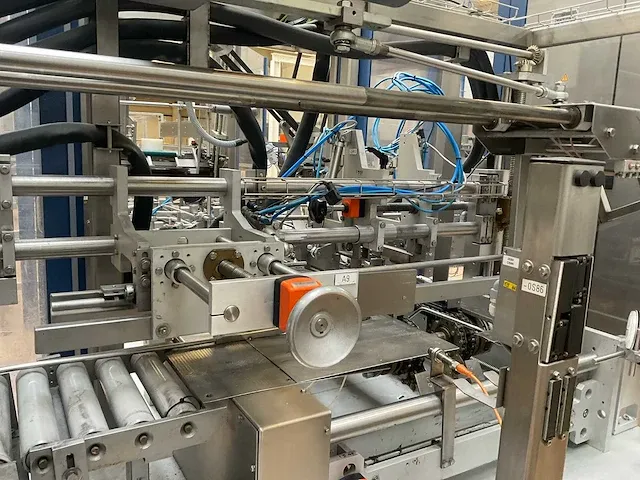2003 a+f automation fördertechnik 470-2-22-w 2/3 formaat flexibele wrap-around verpakkingsinstallatie (c) - afbeelding 21 van  38