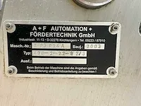 2003 a+f automation fördertechnik 470-2-22-w 2/3 formaat flexibele wrap-around verpakkingsinstallatie (c) - afbeelding 32 van  38