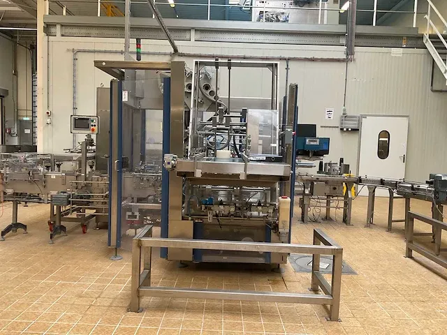 2003 a+f automation fördertechnik 470-2-22-w 2/3 formaat flexibele wrap-around verpakkingsinstallatie (c) - afbeelding 23 van  38