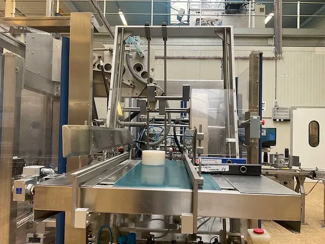 2003 a+f automation fördertechnik 470-2-22-w 2/3 formaat flexibele wrap-around verpakkingsinstallatie (c) - afbeelding 34 van  38