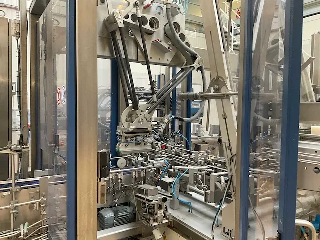 2003 a+f automation fördertechnik 470-2-22-w 2/3 formaat flexibele wrap-around verpakkingsinstallatie (c) - afbeelding 35 van  38