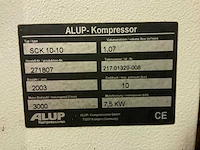 2003 airpress sck10-10 schroefcompressor - afbeelding 4 van  6