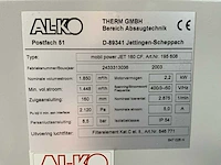 2003 al-ko mobil power jet 160 mobiele afzuiginstallatie - afbeelding 8 van  8