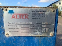 2003 altek hydraulisch hefplateau - afbeelding 2 van  11