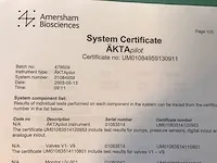 2003 amersham biosciences vloeistof chromatografiesysteem - afbeelding 22 van  22