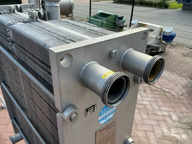2003 apiheat transfer sigma m26tbn platen warmtewisselaar roestvaststaal - afbeelding 2 van  11