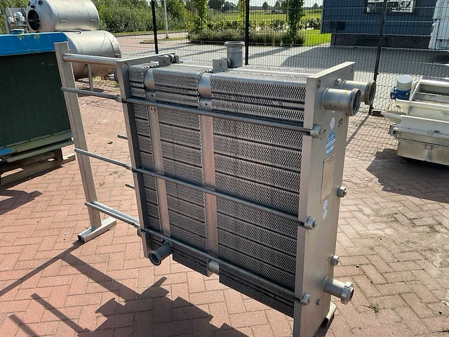 2003 apiheat transfer sigma m26tbn platen warmtewisselaar roestvaststaal - afbeelding 6 van  11
