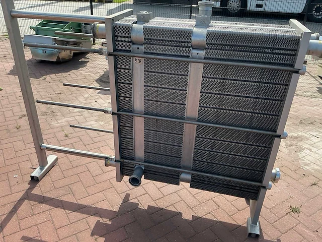 2003 apiheat transfer sigma m26tbn platen warmtewisselaar roestvaststaal - afbeelding 7 van  11