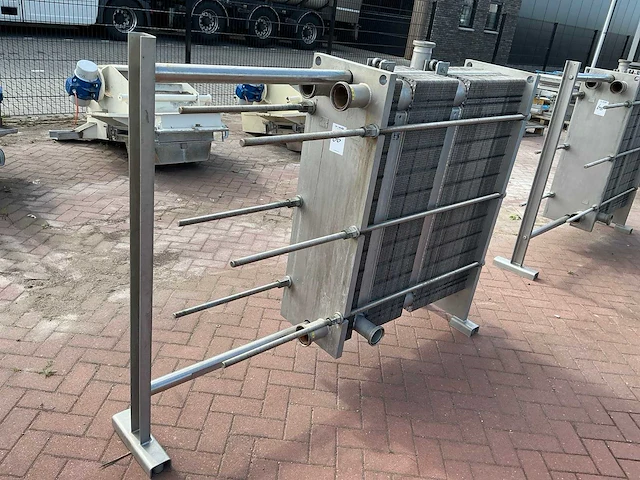 2003 apiheat transfer sigma m26tbn platen warmtewisselaar roestvaststaal - afbeelding 8 van  11