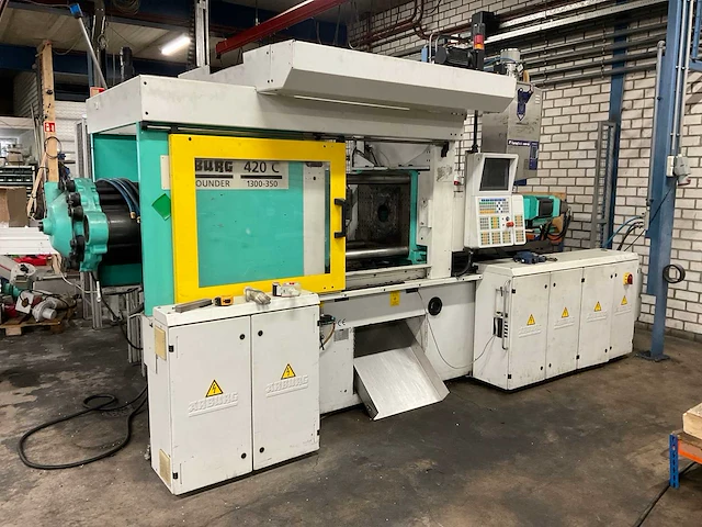 2003 arburg 420c allrounder 1300 -350 spuitgietmachine - afbeelding 21 van  27