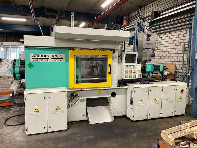 2003 arburg 420c allrounder 1300 -350 spuitgietmachine - afbeelding 22 van  27
