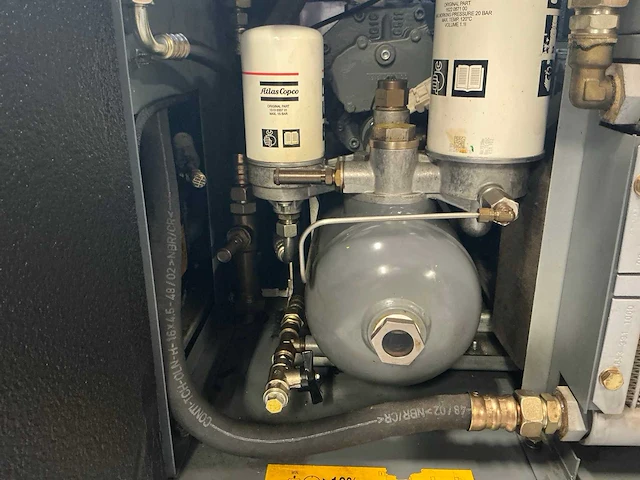 2003 atlas copco gx5 schroefcompressor - afbeelding 13 van  13