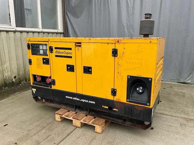 2003 atlas copco qas38yds stroomgenerator - afbeelding 1 van  19