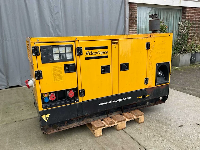 2003 atlas copco qas38yds stroomgenerator - afbeelding 2 van  19