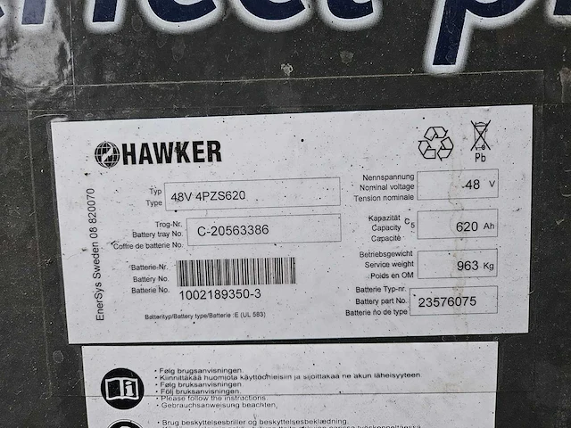 2003 atlet uns200d tergo uns200dtfvre725 reach truck - afbeelding 5 van  14