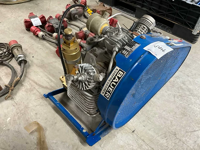 2003 bauer u11e luchtcompressor - afbeelding 3 van  4