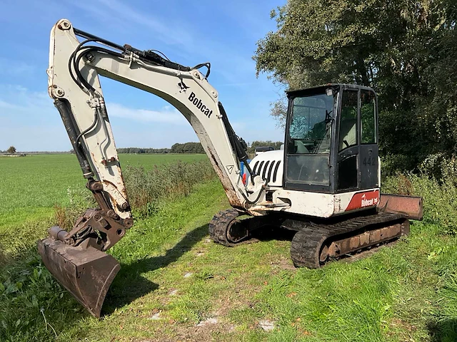 2003 bobcat 442 rupsgraafmachine - afbeelding 1 van  38