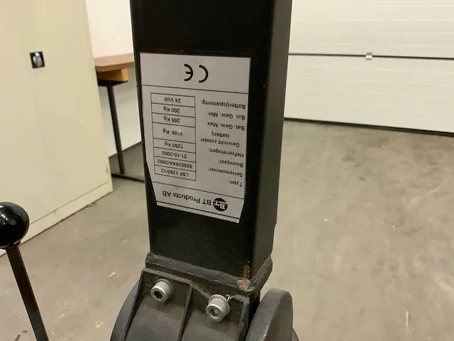 2003 bt lsf 1250/12 elektrische stapelaar - afbeelding 9 van  11