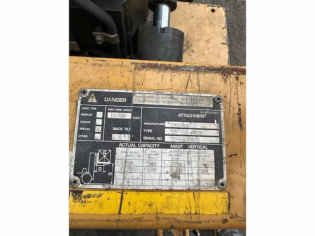 2003 caterpillar gp25k vorkheftruck - afbeelding 8 van  10