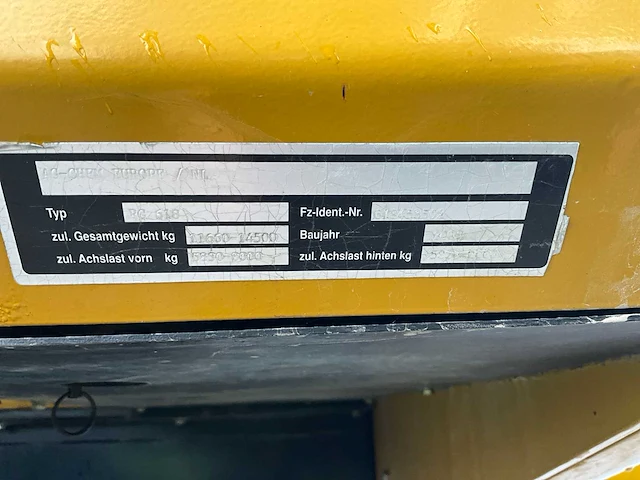 2003 challanger rogator 618 werktuigendrager - afbeelding 50 van  54