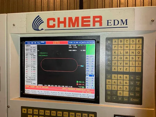 2003 chmer edm cw-532s cnc draadvonkmachine - afbeelding 6 van  57