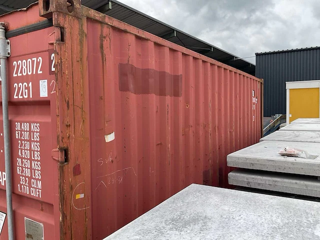 2003 cimc 20 ft zeecontainer - afbeelding 3 van  8
