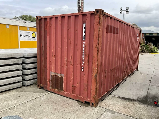 2003 cimc 20 ft zeecontainer - afbeelding 4 van  8