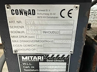2003 conwad hva1202 hydraulische voorzetklem - afbeelding 8 van  9