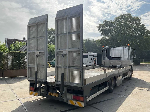 2003 daf ae75pc vrachtwagen, machinetransporter - afbeelding 10 van  16