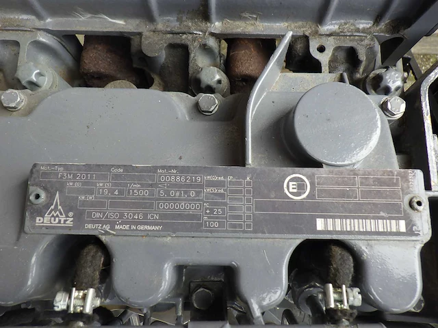 2003 deutz stamford bc. i184e4 22.5kva diesel aggregaat - afbeelding 3 van  8