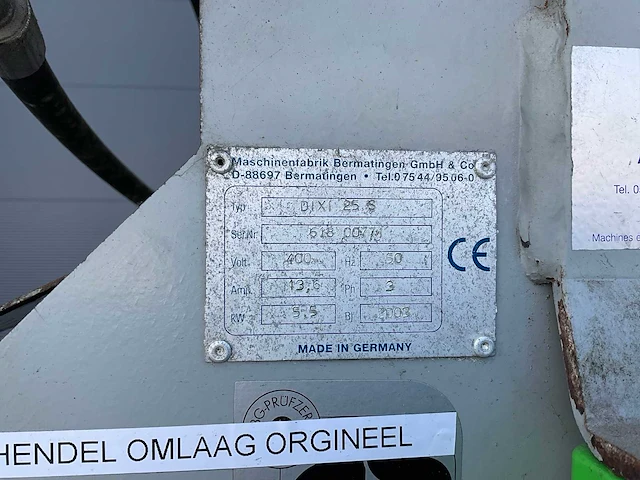 2003 dixie 25s balenpers - afbeelding 4 van  12