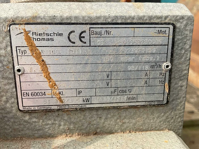 2003 druwac a100 waterpomp - afbeelding 7 van  9