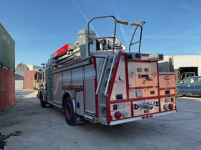 2003 e-one fire apparatus brandweerwagen - afbeelding 21 van  25