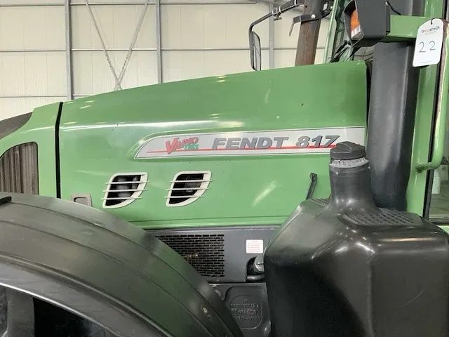 2003 fendt 817 vario tms vierwielaangedreven landbouwtractor - afbeelding 5 van  51