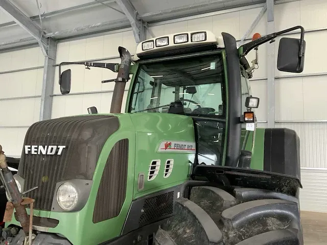 2003 fendt 817 vario tms vierwielaangedreven landbouwtractor - afbeelding 9 van  51