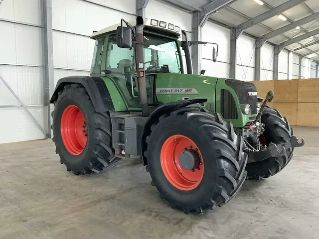 2003 fendt 817 vario tms vierwielaangedreven landbouwtractor - afbeelding 12 van  51
