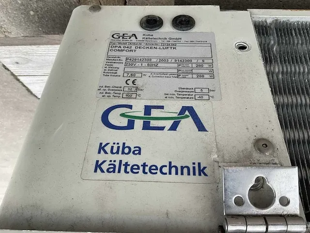 2003 gea verdamper - afbeelding 8 van  8