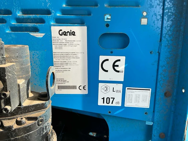 2003 genie s65 hoogwerker - afbeelding 23 van  29