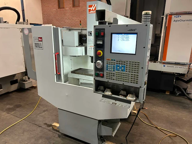 2003 haas super minimill cnc-bewerkingscentrum - afbeelding 1 van  19