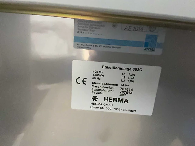 2003 herma 652c etiketteersysteem - afbeelding 2 van  10