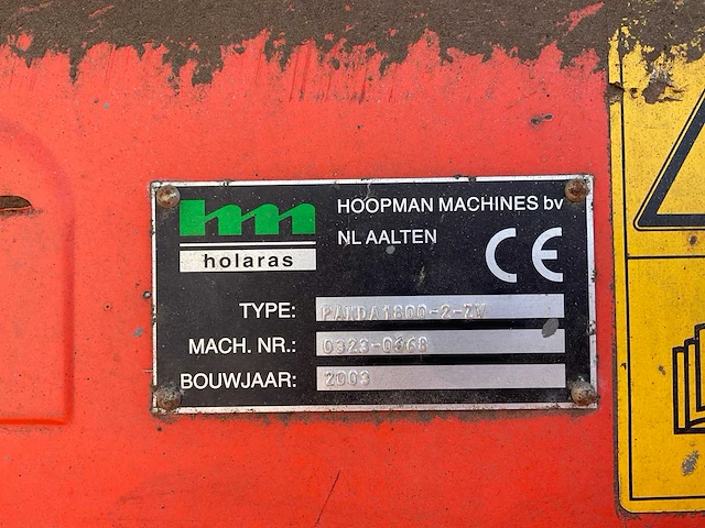2003 holaris panda 1800-2-zv menger - afbeelding 9 van  9