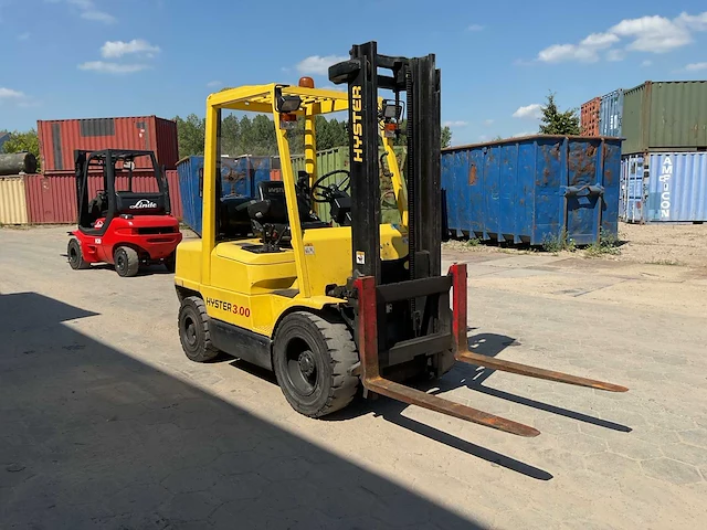 2003 hyster h3.00xm vorkheftruck - afbeelding 4 van  11