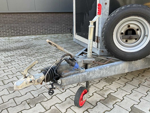 2003 ifor williams trailers bv126g gesloten aanhangwagen - afbeelding 21 van  23