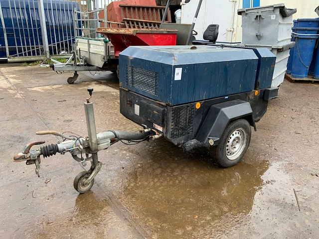 2003 ingersoll - rand r1090f731 mobiele luchtcompressor - afbeelding 1 van  9