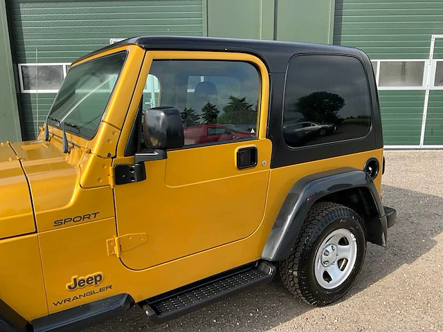 2003 jeep wrangler 2.4i hardtop personenauto - afbeelding 4 van  34