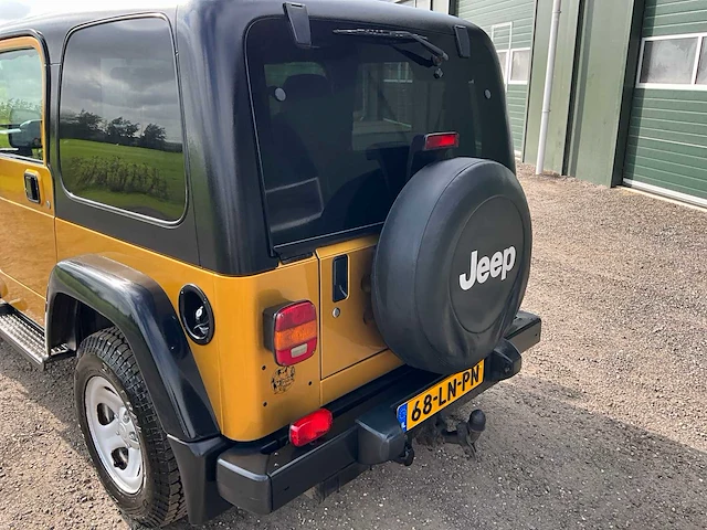 2003 jeep wrangler 2.4i hardtop personenauto - afbeelding 6 van  34