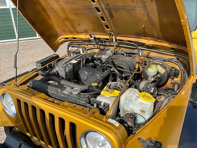 2003 jeep wrangler 2.4i hardtop personenauto - afbeelding 24 van  34