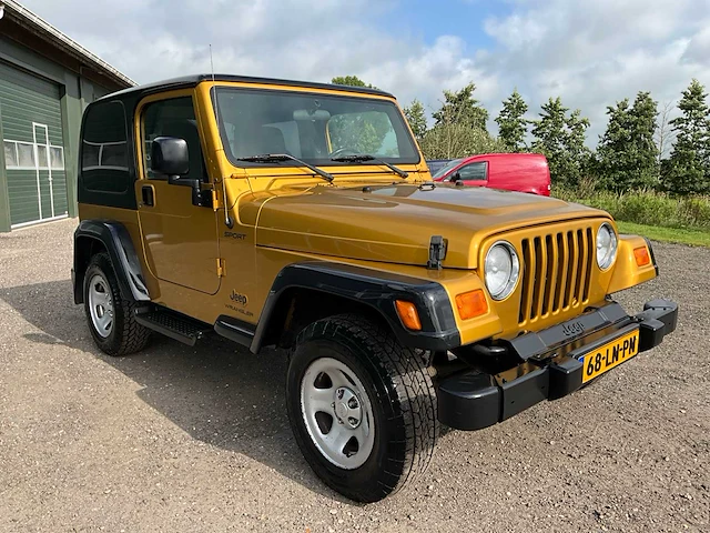 2003 jeep wrangler 2.4i hardtop personenauto - afbeelding 29 van  34