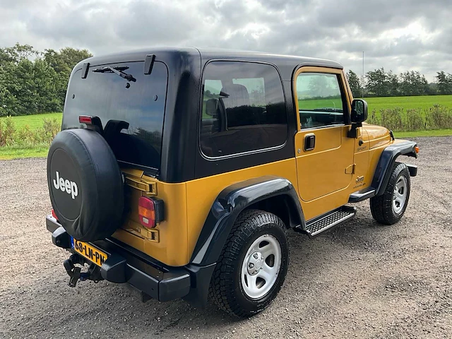 2003 jeep wrangler 2.4i hardtop personenauto - afbeelding 31 van  34
