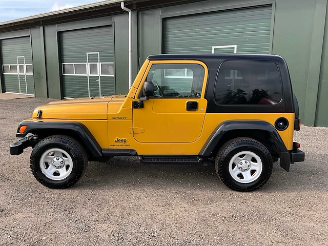 2003 jeep wrangler 2.4i hardtop personenauto - afbeelding 34 van  34